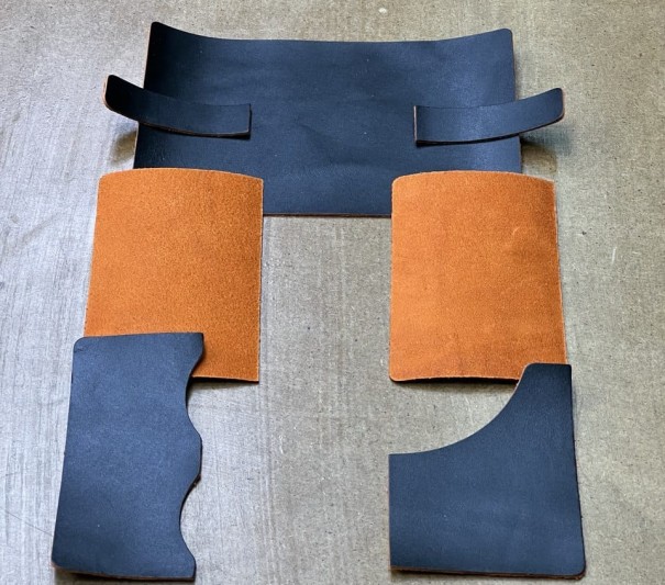 Кошелек № 3 вояж черный на оранж 1.2-1.6 