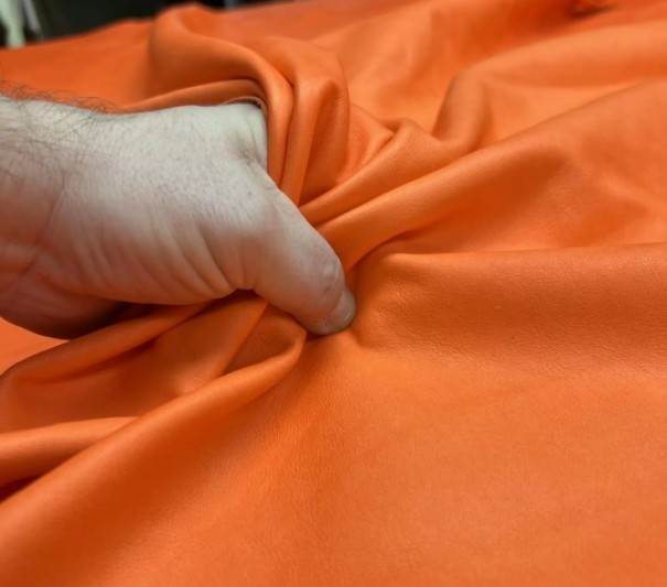 Краст (экспериментальный ,мандариновый), без финиша, 0.8-1.2 мм, средний размер 200-220 дм²